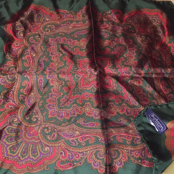 Burberry Other - 💃Sale💥Burberry Mens Silk Pocket Scarf (rare)